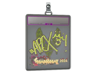 Sticker Slab | apEX (Holo) | Shanghai 2024