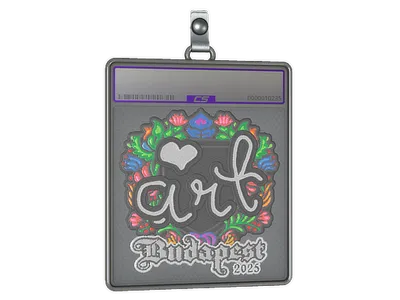 Sticker Slab | arT (Embroidered) | Budapest 2025