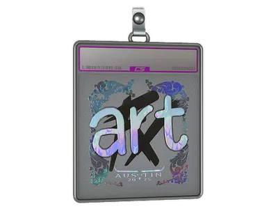 Sticker Slab | arT (Holo) | Austin 2025