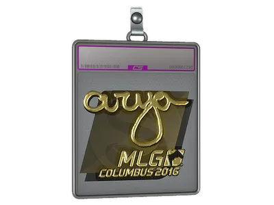 Sticker Slab | arya (Gold) | MLG Columbus 2016