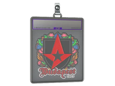 Sticker Slab | Astralis (Embroidered) | Budapest 2025