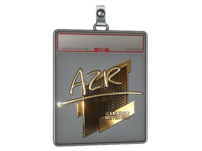 Sticker Slab | AZR (Gold) | Boston 2018