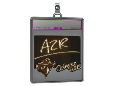 Sticker Slab | AZR (Gold) | Cologne 2015