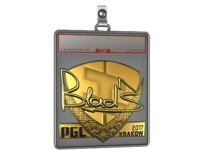 Sticker Slab | B1ad3 (Gold) | Krakow 2017