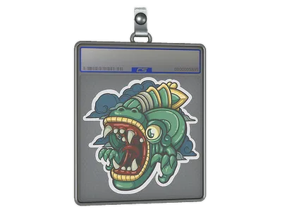 Sticker Slab | Baby Fire Serpent