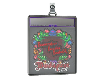 Sticker Slab | Bart4k (Embroidered) | Budapest 2025