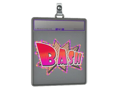 Sticker Slab | Bash (Holo)