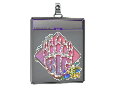 Sticker Slab | BIG (Glitter) | Rio 2022