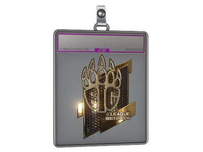 Sticker Slab | BIG (Gold) | Boston 2018