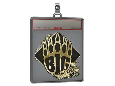 Sticker Slab | BIG (Gold) | Rio 2022