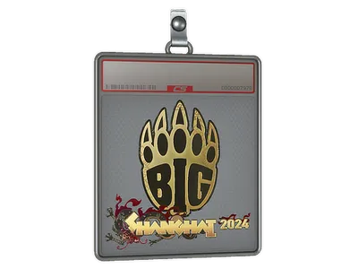 Sticker Slab | BIG (Gold) | Shanghai 2024