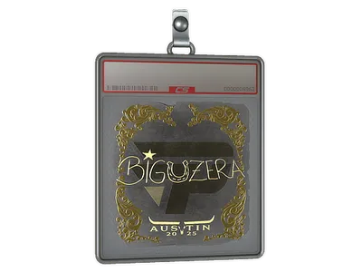 Sticker Slab | biguzera (Gold) | Austin 2025