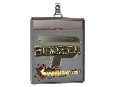 Sticker Slab | biguzera (Gold) | Shanghai 2024