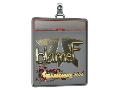 Sticker Slab | blameF (Gold) | Shanghai 2024