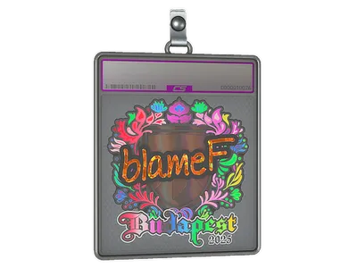 Sticker Slab | blameF (Holo) | Budapest 2025