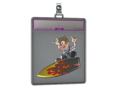 Sticker Slab | Blaze Surf K (Foil)
