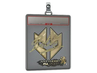 Sticker Slab | boltz (Gold) | Antwerp 2022