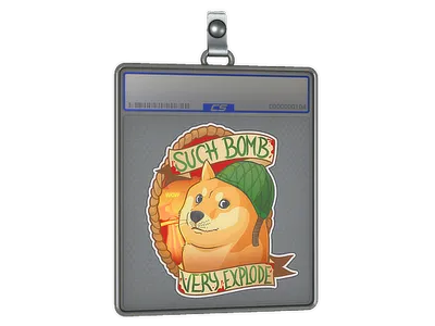 Sticker Slab | Bomb Doge