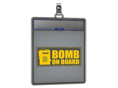 Sticker Slab | Bomb On Board
