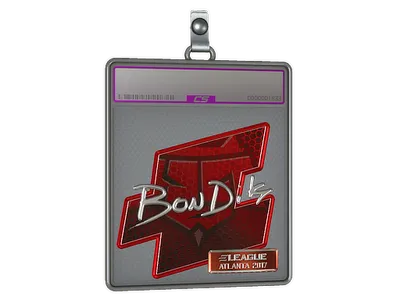 Sticker Slab | bondik (Foil) | Atlanta 2017