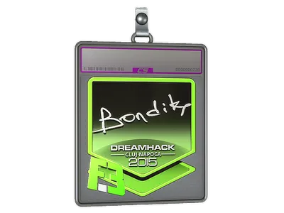 Sticker Slab | bondik (Foil) | Cluj-Napoca 2015