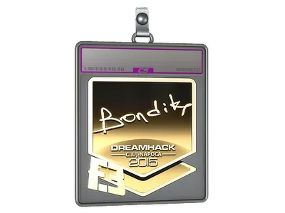 Sticker Slab | bondik (Gold) | Cluj-Napoca 2015