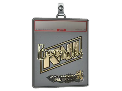 Sticker Slab | Boombl4 (Gold) | Antwerp 2022