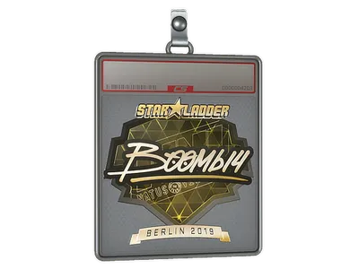 Sticker Slab | Boombl4 (Gold) | Berlin 2019