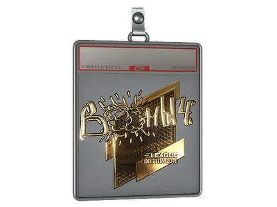 Sticker Slab | Boombl4 (Gold) | Boston 2018