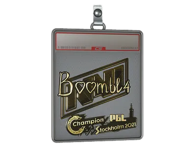 Sticker Slab | Boombl4 (Gold) | Stockholm 2021