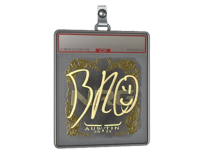 Sticker Slab | br0 (Gold) | Austin 2025