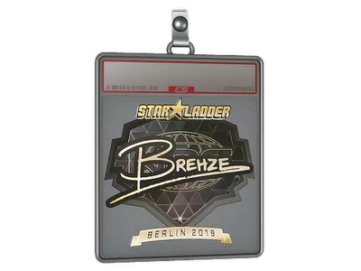 Sticker Slab | Brehze (Gold) | Berlin 2019