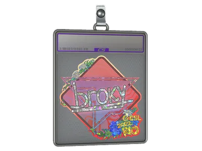 Sticker Slab | broky (Glitter) | Rio 2022