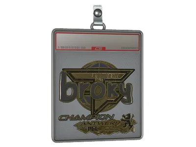 Sticker Slab | broky (Gold, Champion) | Antwerp 2022