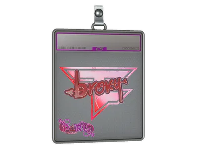 Sticker Slab | broky (Holo) | Paris 2023