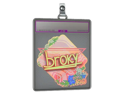 Sticker Slab | broky (Holo) | Rio 2022