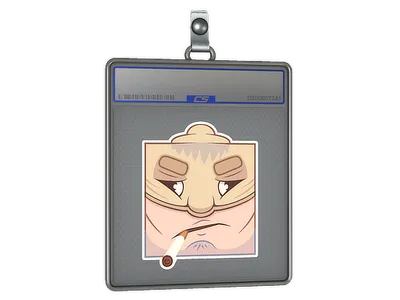 Sticker Slab | Bum A Smoke