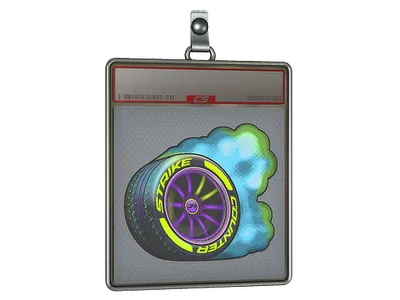 Sticker Slab | Burnout (Lenticular)