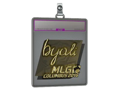 Sticker Slab | byali (Gold) | MLG Columbus 2016