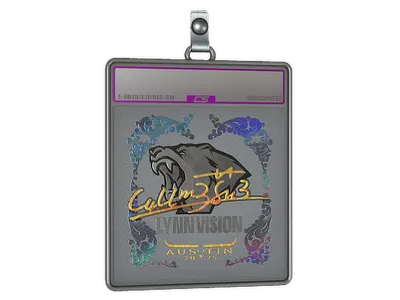 Sticker Slab | C4LLM3SU3 (Holo) | Austin 2025