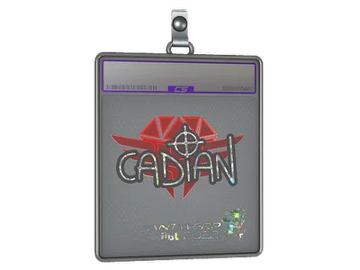 Sticker Slab | cadiaN (Glitter) | Antwerp 2022