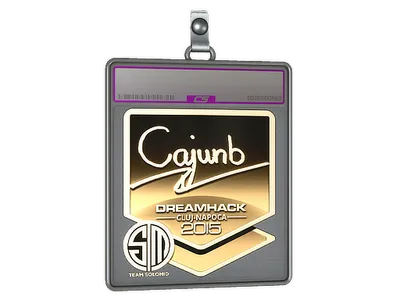 Sticker Slab | cajunb (Gold) | Cluj-Napoca 2015