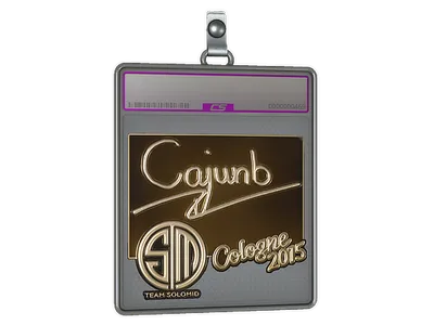 Sticker Slab | cajunb (Gold) | Cologne 2015