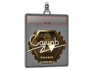 Sticker Slab | cajunb (Gold) | London 2018
