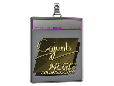 Sticker Slab | cajunb (Gold) | MLG Columbus 2016