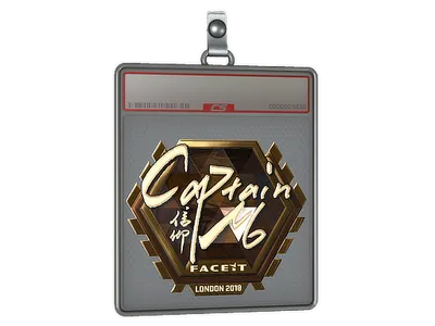 Sticker Slab | captainMo (Gold) | London 2018