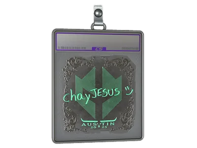 Sticker Slab | chayJESUS (Foil) | Austin 2025