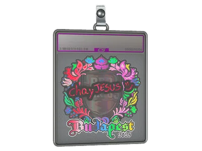 Sticker Slab | chayJESUS (Holo) | Budapest 2025