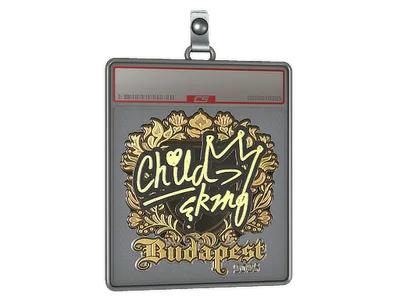 Sticker Slab | ChildKing (Gold) | Budapest 2025