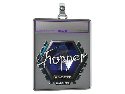 Sticker Slab | chopper (Foil) | London 2018